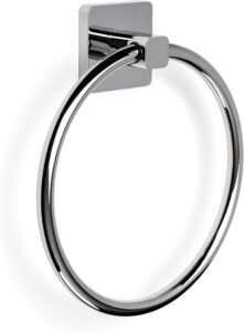 Aro Toallero Cromado Adhesivo