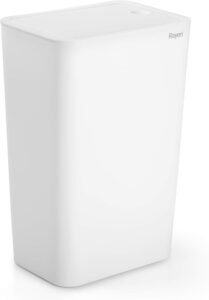 Papelera con Tapa Blanaca