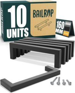 Tirador Cuadrado Negro